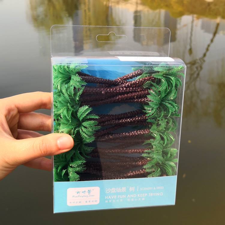 100mm 1:87 HO scale A pack of 30 Pcs Model Palm Tree landscape model train railway layout scenery DIY  miniature models