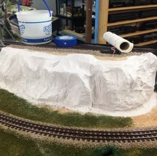 100mm*4500mm Plaster cloth,scale model building materials landscape model train railway layout scenery DIY miniature dioramas