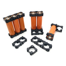 10pcs 18650 Lithium Battery Holder Storage Box Bracket Cell Cylindrical 18650 Li-ion batteries Pack Plastic Case Assembly Module