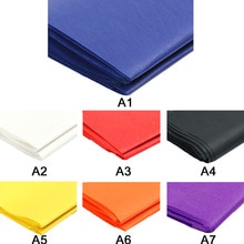 10pcs DIY Wrapping Paper Gift Packaging Tissue Paper Flower PaperToy Roll Wine Shirt Shoes Clothing Wrapping Packing J11