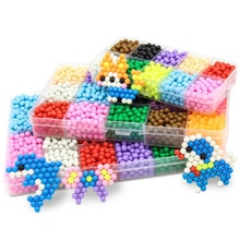 11000pcsChildren Beads for Kids DIY Beads Crystal Creative Material Kids Beads Water Spray Magic Boy and Girl Puzzle Toy