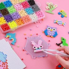 11000pcsChildren Beads for Kids DIY Beads Crystal Creative Material Kids Beads Water Spray Magic Puzzle Toys for Children