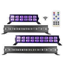 12 LED Disco UV Bar Lights Party Dj UV Lamp Wall Washer Lights For Christmas Laser Projector Stage