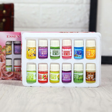 12pcs/lot 100% Pure Lavender Sandalwood Essential Oils Pack for Aromatherapy Spa Massage Bath Skin Care Oil 12 Fragrance