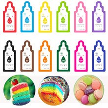 12Pcs Edible Food Pigment Healthy Safe Cream Cake Food Pigment Coloring Fondant Cake Decorating Tools
