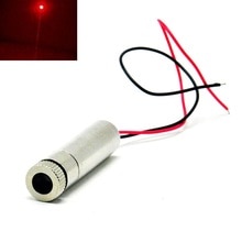 12mm*40mm Focusable 100mW 650nm Red Diode Laser Module Focus Dot Head DIY 5V
