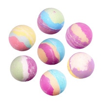 12pcs Natural Spa Essential Handmade Oil Moisturizing Skin Care Props Stress Relief Exfoliating Salts Bombs Bubble Bath Ball