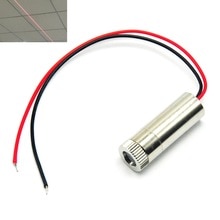 12x30mm Focusable Adjustable 650nm 5mw Red Laser Diode Module Line Beam DIY Head Laser Lights 3V-5V 120 Degrees