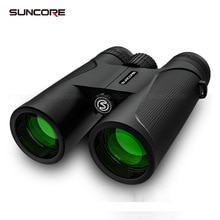 12x42 Binoculars HD High Power Bak-4 Prism Multi-layer Green Coating Portable Telescope Outdoor Hiking Camping