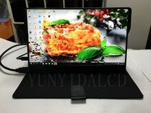 13.3 Inch 4K HDMI DP Portable Monitor HDR IPS Screen For Game Surpport HDCP Display For PS4 Pro XBOX One PC with Leather case