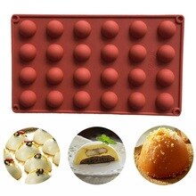 15/24 Half Ball Sphere Silicone Cake Mold Muffin Chocolate Cookie Mould Baking Tool Reusable Chocolate Silicon Mold