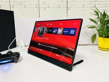 15.6 inch 4K HDR Ultra narrow edge  portable display PS4pro switch game Notebook extension screen 3840*2160