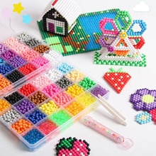 16000pcs Magic Puzzle Toys Water Mist Bead Set Boys Girls DIY Animal Handmade Sticky Beads Educational Splice Toys Kids Gifts