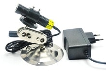 16mm*68mm Focusable 648nm 650nm 200mW Red Laser Module With Dot/Line/Cross Collimating Lens & 5V Adapter & Holder
