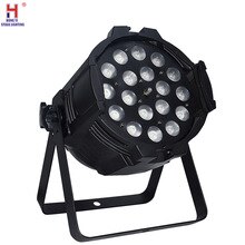 18x12W Zoom 10-60 degree Led Par Light RGBW 4in1 Led Aluminum Wash Par lights dmx Controller For Bar Disco DJ Lighting