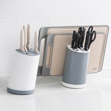 1PC Kitchen Storage Shelf Multifunctional Cutter Rack Holder Wooden Knife Tool