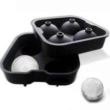 1PCS Silicone Ice Ball Utensils Gadgets Tray Maker Mold Round Spheres Cube Whisky Cocktail Garnish Bar Tools