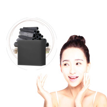 1Pcs Back Neck Face Whitening Soap Remove Black Spot Blackhead Pores Grease Dirt Cleaning Korean Bamboo Charcoal Skin Care Soap