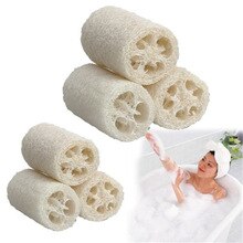 1pc/lots Natural Loofah Luffa Loofa Bath Body Shower Bathing Massage Spa Scrubber Horniness Remover Bathing Massage Sponge