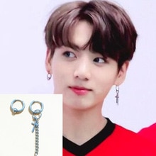 2018 Fashion Jewelry Korean Asymmetric Long Tassel Cross Stud Earrings For Women Brincos Boucle d'oreille Femme Earrings