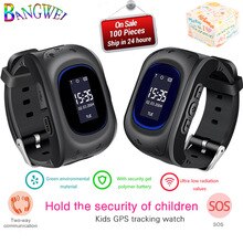 2018 New OLED Color Touch Screen Waterproof Children Digital Smart Watch Remote Monitoring LBS Locator Tracker Support SIM Card