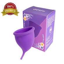 2019 New Design 100% Medical Silicone Menstrual Cup Feminine For Lady Coletor Menstrual Patent 100% comfortable Woman Heath Care