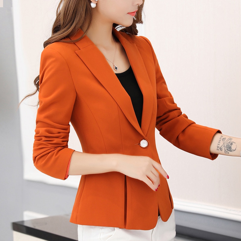2019 Suit Jacket Spring And Autumn Outfit New Long-sleeve Temperament Han Edition Cultivate One's Morality Leisure Joker