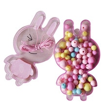 2019 beaded handmade DIY material package children beaded big boy girl necklace bracelet beads jewelry gift students