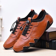 2020 Arrival Men Casual Shoes Popular Style Lace Up Men Flats Microfiber Men Shoes Comfortable Light Soft Fast Free Shipping %