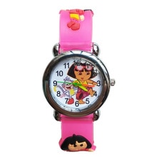 2020 New Children's watch Beautiful Girl princess Pattern Student Birthday Gift Silicone kids Watches Version Child Pat clock