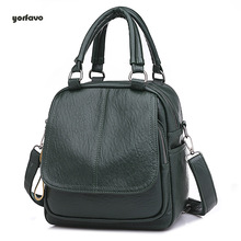 2020 New Style Hot-sale Leather backpack high Quality Large Capacity For Women Ladies Girls