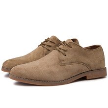 2020 Plus Size 39-46 Genuine Leather Men Casual Flats Waterproof Dress Oxford Man Shoes Lace Up for Work Male Loafers %