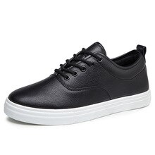 2020 Spring White Flats Shoes Fashion Men's Casual Shoes Student Sneakers Street Cool Man Footwear Zapatos De Hombre *5201