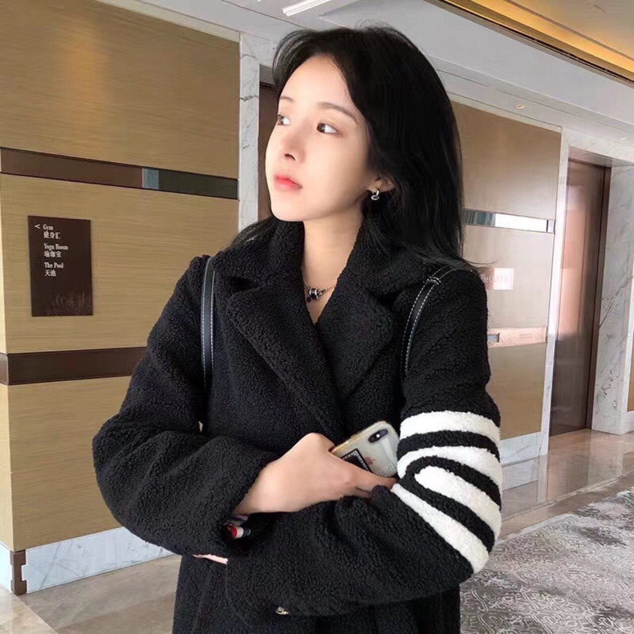 2020 Suit Jacket Double Breasted Women Coats and Jackets Black Suit