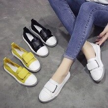 2020 spring new wild soft sister flat bottom shallow mouth casual women's shoes