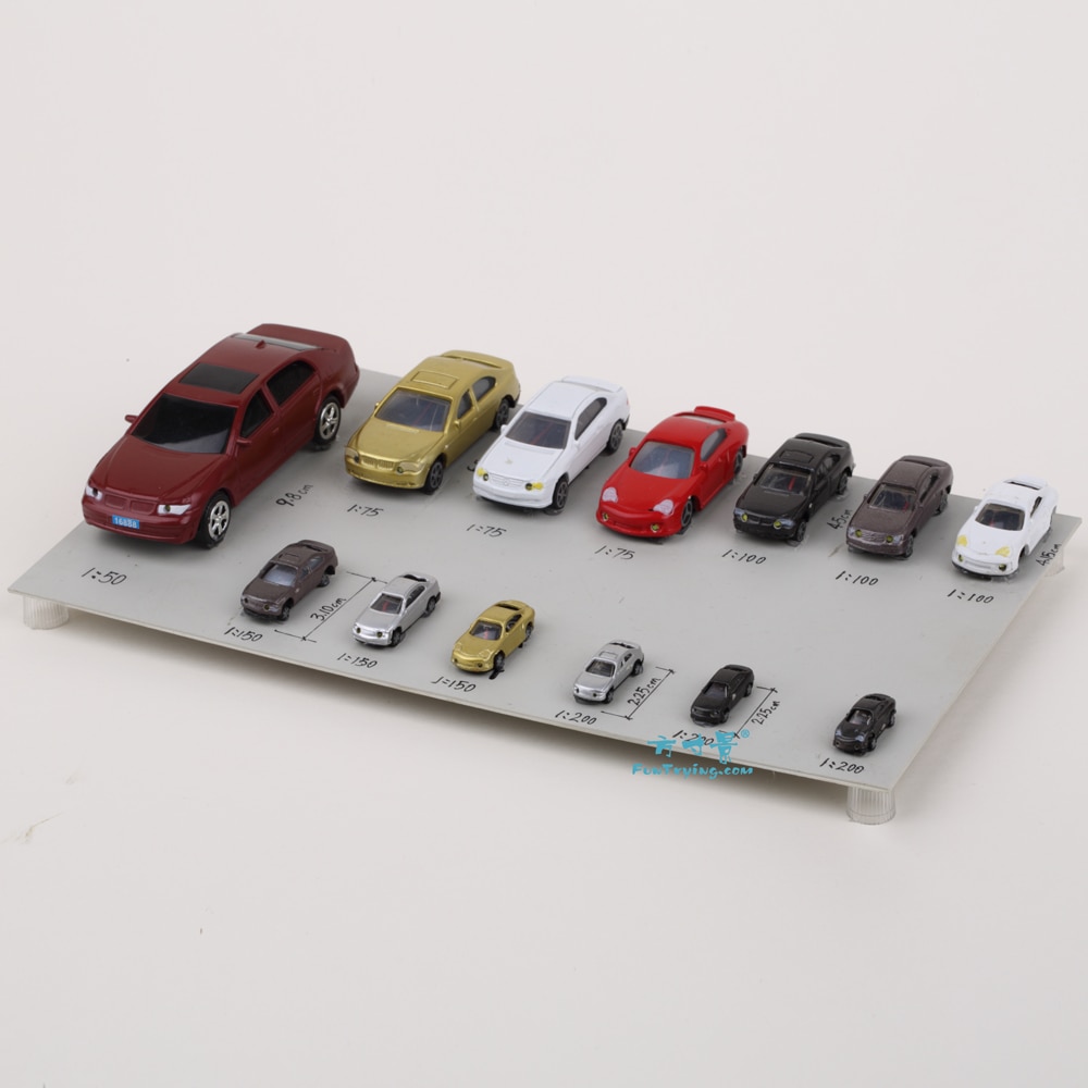 20Pcs Plastic model cars/Railway/Railroad/Train Layout
