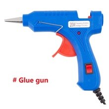 20W Professional High Temp Hot Melt Glue Gun Graft Repair Heat Gun Pneumatic DIY handmade Tools styrofoam rose bear