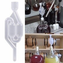 2Pcs /Set Highly Transparent Plastic One Way Home Brew Check Valve Wine Brew Accessory