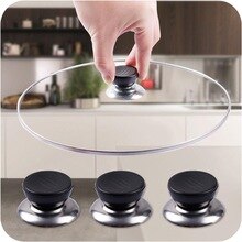3/5Pcs Kitchen Pot Knobs Practical Kitchen Replacement Cookware Pot Lid Handle Holding Knob Kitchen Accessories
