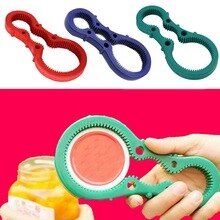 3 Style Hot Creative Jar Opener Multi Purpose Jar Lids Bottle Cap Grip Twister Rubber Opener Tool