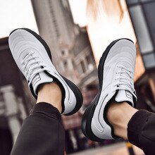 39-48 Large Size Cotton Shoes Male Winter Warm Men Casual Shoes No/With Fur Plush Black/White Can Choose Walking Mans Footwear