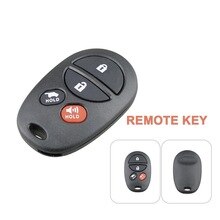 4 Buttons Remote Control Car Key For Toyota Highlander Sequoia Avalon GQ43VT20T 315Mhz Original Car Remote Controls