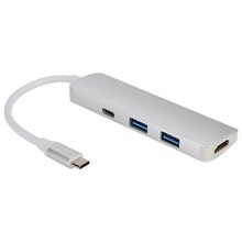 4 In 1 Usb-C To USB 3.0 HDMI Converter USB 3.1 Splitter Pd Hub Adapter Portable Usb-C To Type-C HDMI USB Splitter