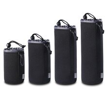4 in 1 Camera Lens Pouch Bag Neoprene Waterproof Soft Video Camera Lens Pouch Bag Case Full Size S M L XL Camera Lens Protector