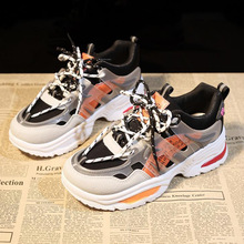 40-42 big daddy's shoes women 2020 new Korean version versatile style fashion original Suu Chao shoes small white shoes