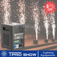 400W Cold Spark Machine Firework Sparklers Remote Special Effect DJ Equipment For Indoor/Outdoor Wedding Event Stage Light Show