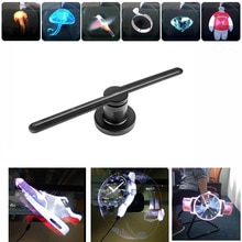 43cm LED Display 3D Hologram Fan 450*224 Resolution TF version LED Display 3D Holographic Fan for Advertising