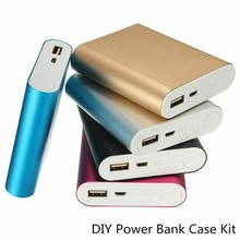 4x18650 Power Bank Battery Box Mobile Phone Charger Holder Box DIY Kit 18650 USB Power Battery Charging Storage Case For Xiaomi
