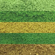 50g sample0.8-1.0mm Coarse turf Ground sponge material scale model train railway layout powder model train building DIY dioramas
