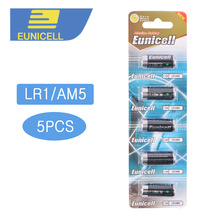 5PCS N Size batteries LR1 AM5 E90 AM5 MN9100 1.5V Alkaline duty Battery Primary and Dry Batteries for Speaker Bluetooth Players